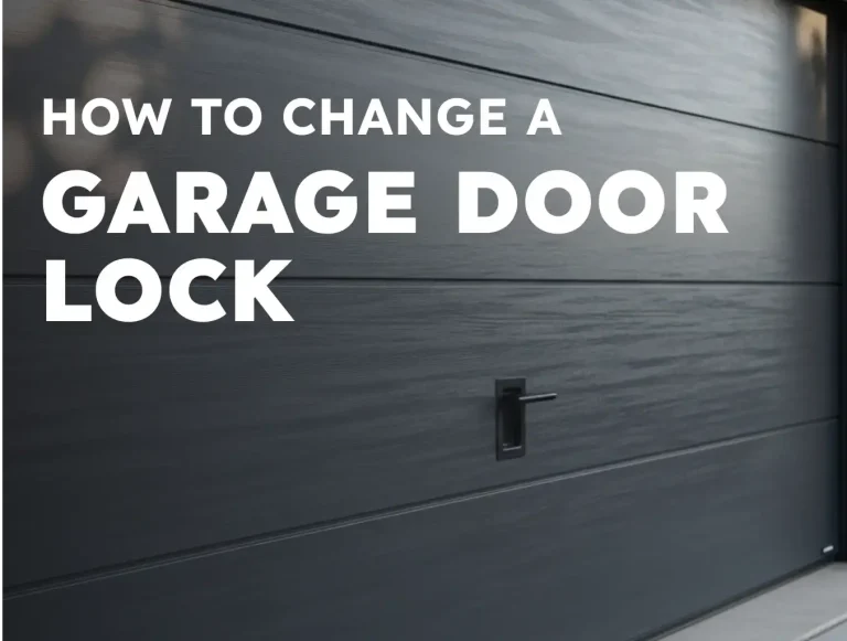 how to change a garage door lock secure your entry fast photo