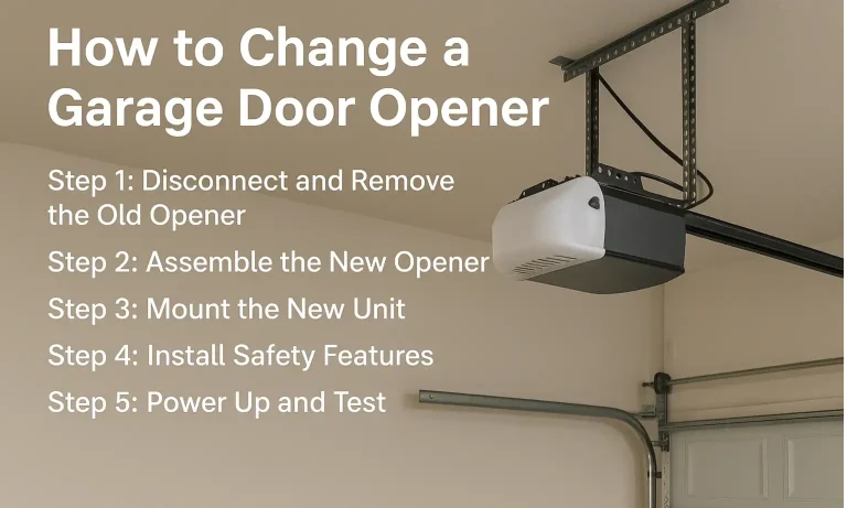 How to Change a Garage Door Opener