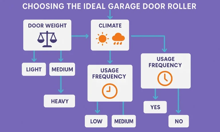 How to Choose the Right Roller for Your Garage Door