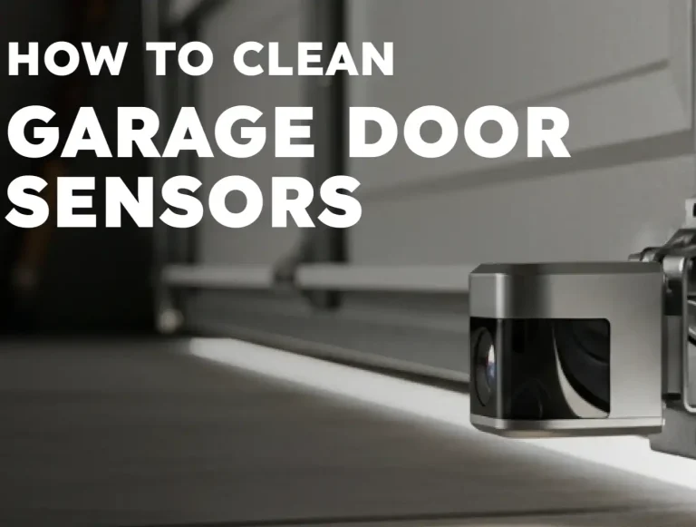 how to clean garage door sensors simple steps photo