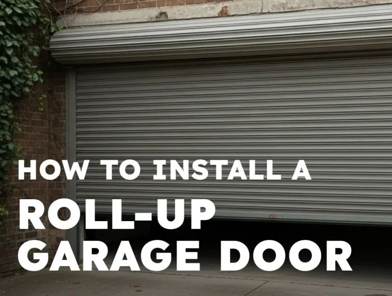 how to install a roll up garage door a professional vs diy breakdown photo