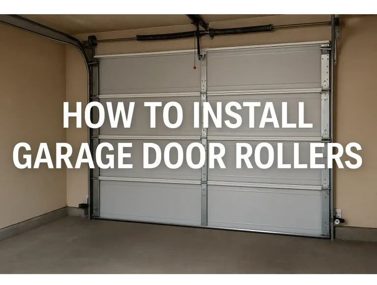 how to install garage door rollers diy or pro help photo