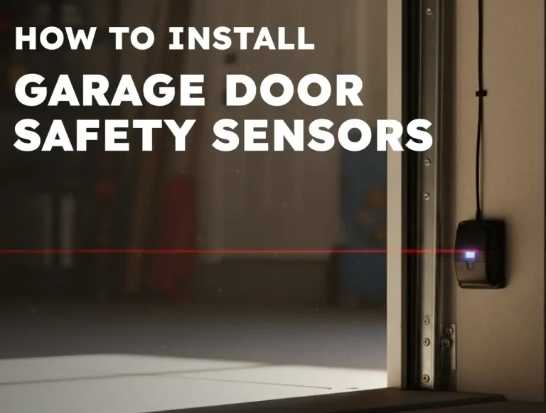 how to install garage door safety sensors a complete guide photo