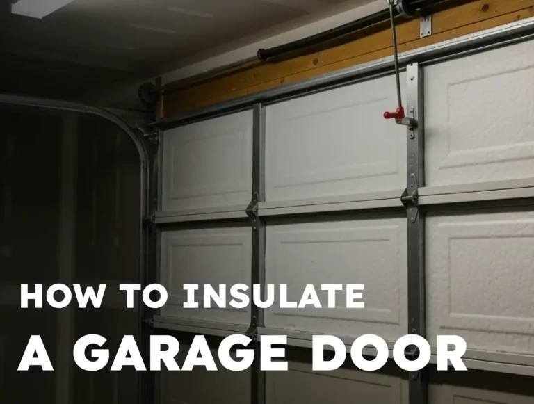 how to insulate a garage door a diy step by step guide photo