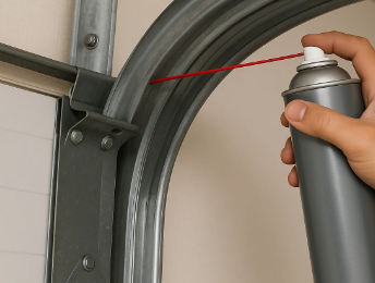 how to lubricate garage door tracks a step by step guide photo