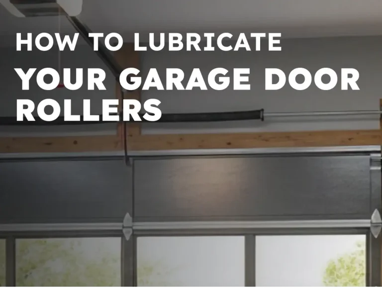 how to lubricate your garage door rollers a 5 step guide photo