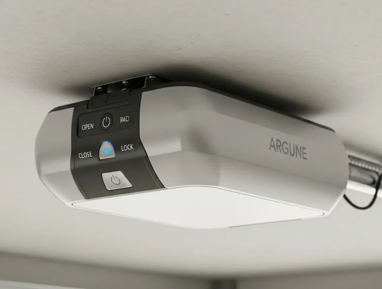 how to open a garage door opener accessing the unit safely photo