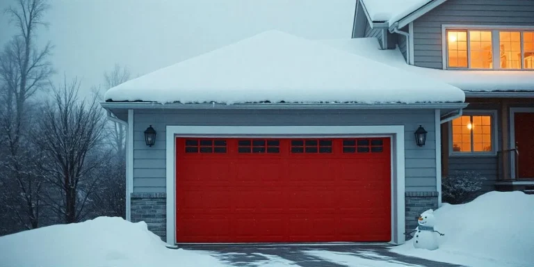 How to Prepare Your Garage Door for Winter in Houston