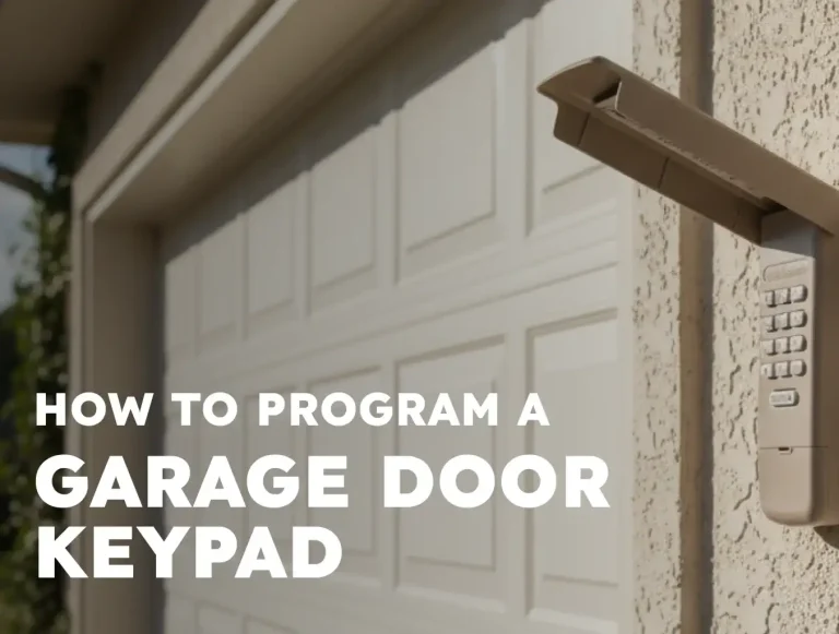 how to program a garage door keypad step by step guide photo