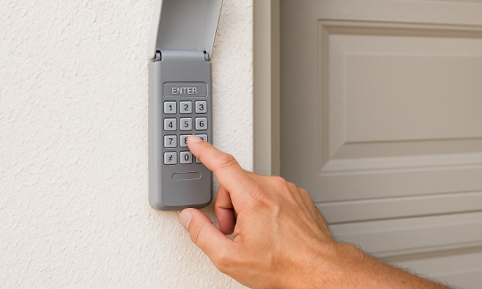 How to Replace Garage Door Keypad Battery