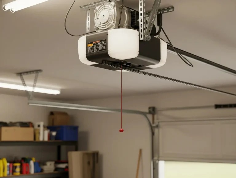 how to reset a garage door opener after pulling the red cord photo
