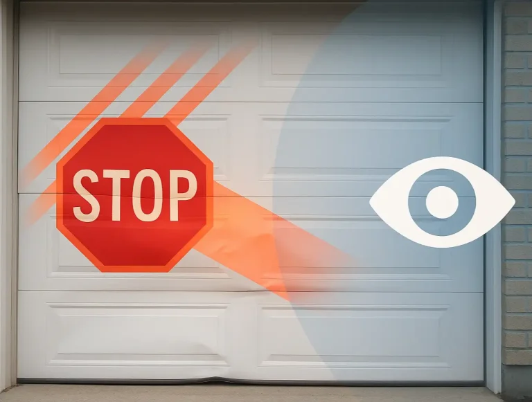 garage door accident safety checks photo