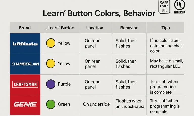 Learn Button Characteristics and Brand Differences