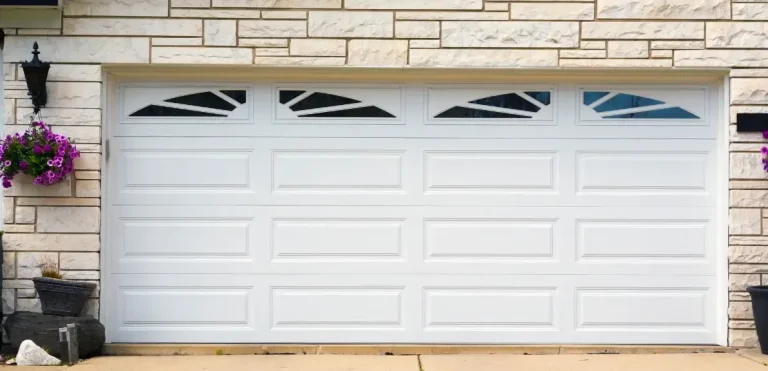 Modern Garage Door with Windows