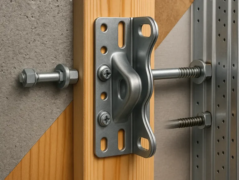 mount garage door tracks wall types photo