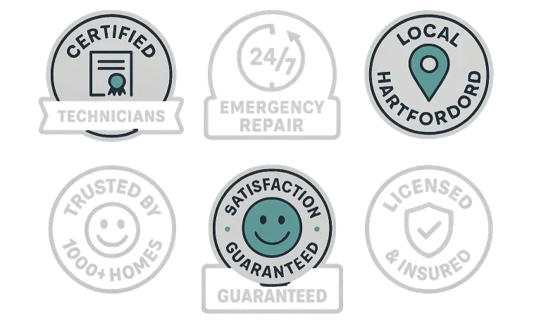 Our trusted Hartford garage door technicians deliver certified, emergency-ready, and locally recognized service to your home.