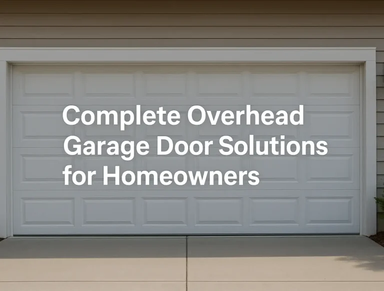 complete overhead garage door solutions for homeowners photo