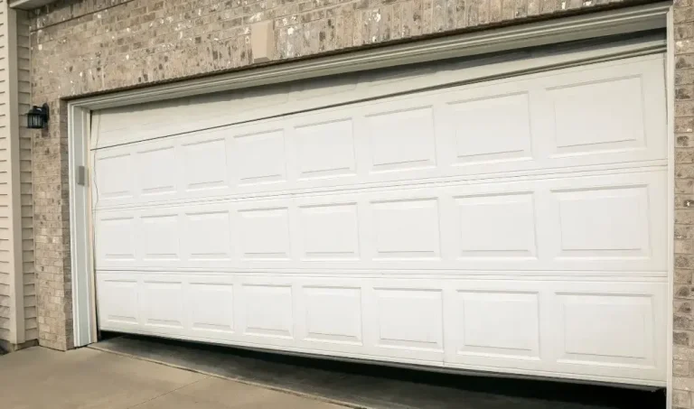 Partially Broken Garage Door