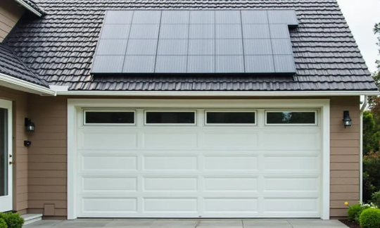 Pros and Cons of a Solar Garage Door Opener