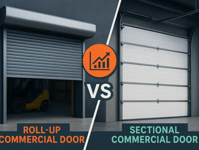 roll up vs sectional loading docks photo