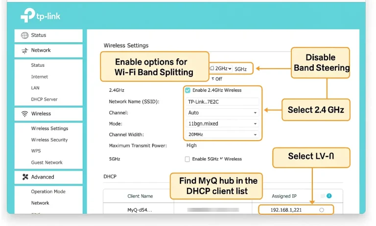 Router settings guide for stable and reliable MyQ connections