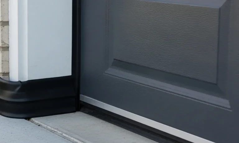 Seal the Bottom of the Door
