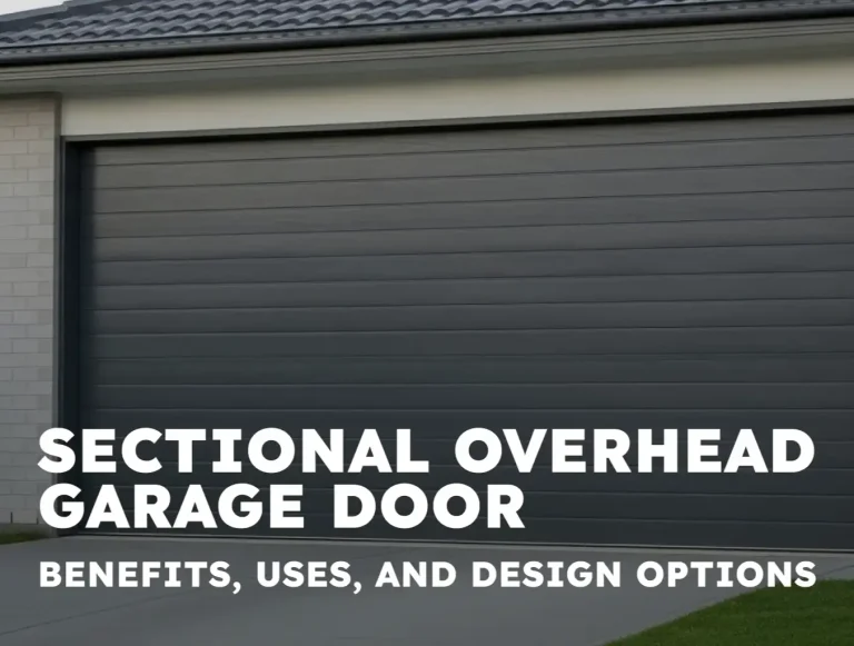 sectional overhead garage door benefits uses and design options photo