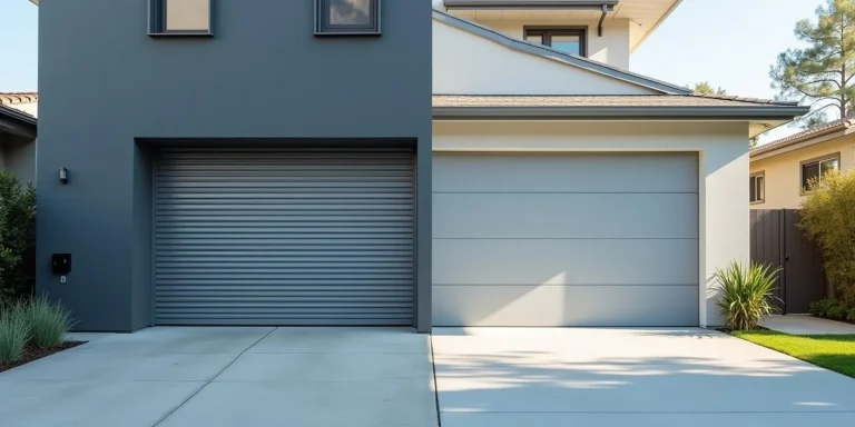 sectional vs roll up garage doors whats best photo