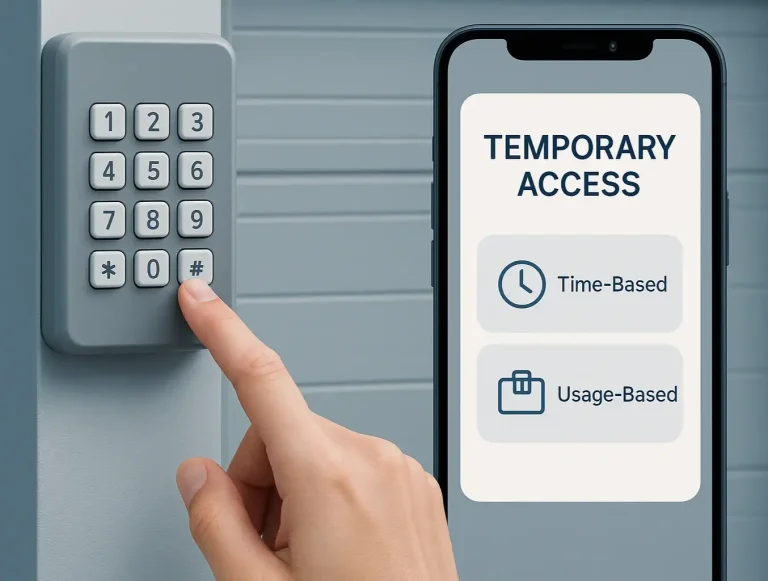temporary garage door codes photo