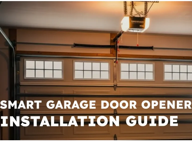 smart garage door opener installation guide photo