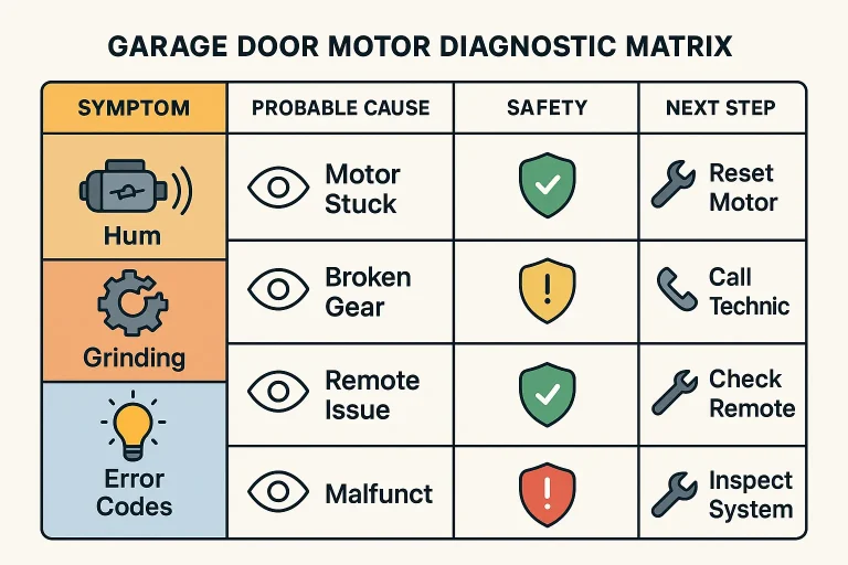 Sound & Symptom Diagnostic Matrix