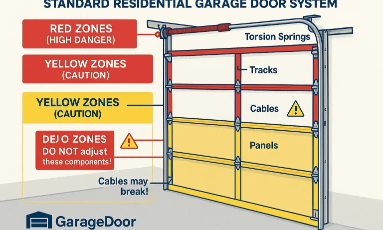Standart residential garage door system