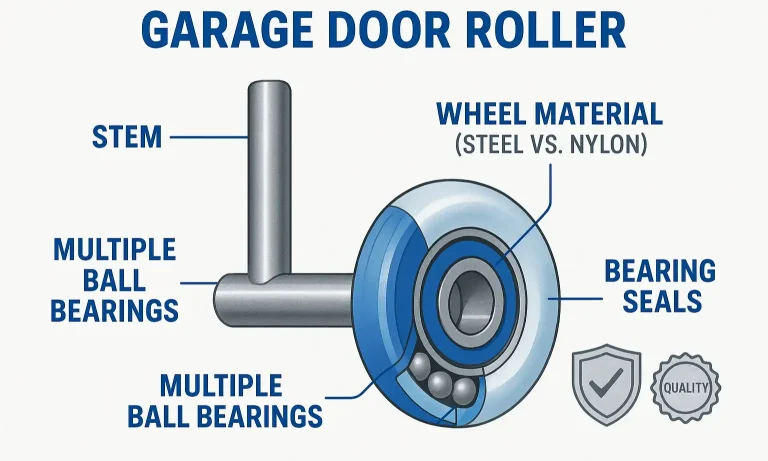 The Anatomy of a Garage Door Roller