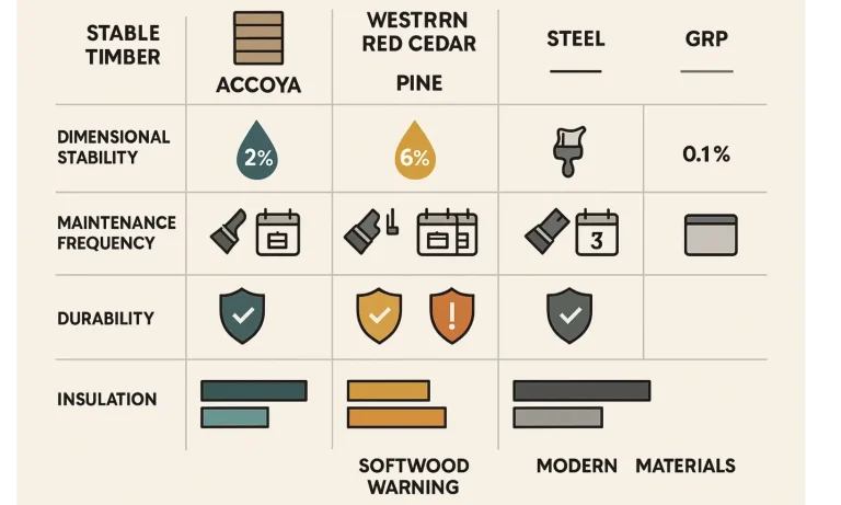 The Great Material Showdown
