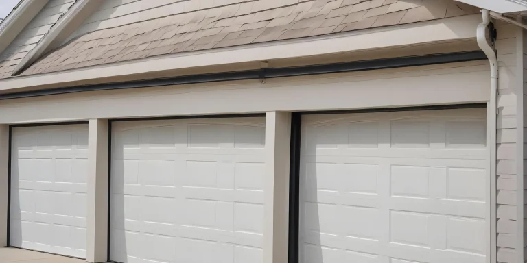 The installation process Garage door seals against weathering