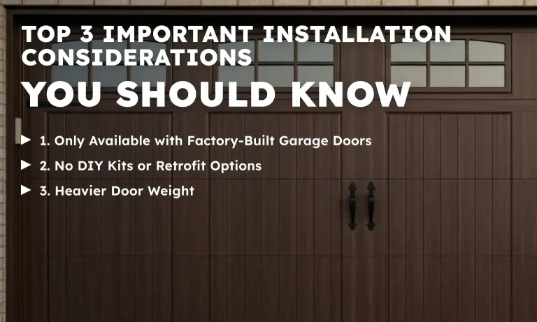Top 3 Important Installation Considerations You Should Know