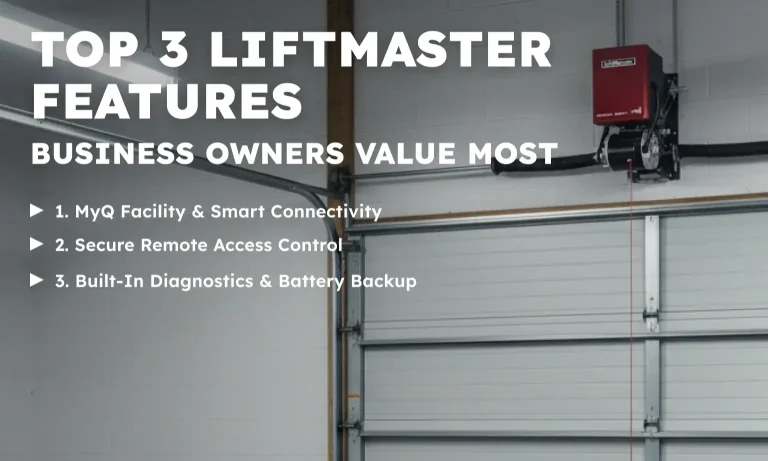 Top 3 LiftMaster Features Business Owners Value Most