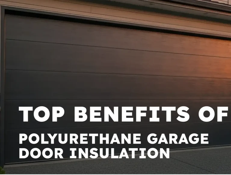 top benefits of polyurethane garage door insulation photo