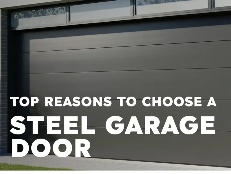 top reasons to choose a steel garage door photo