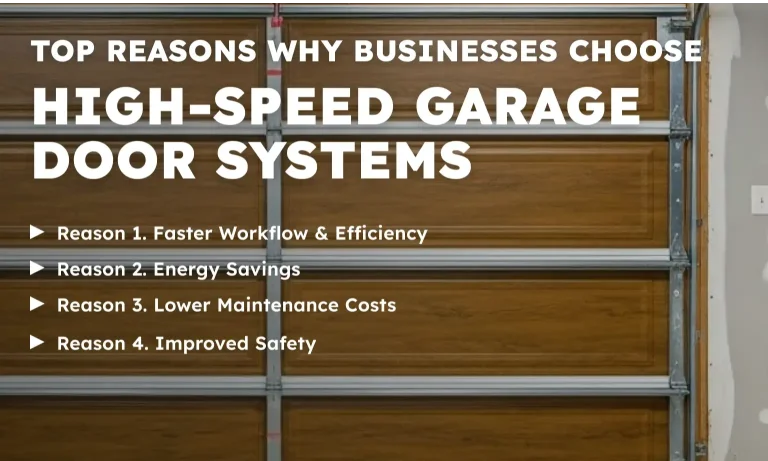 Top Reasons Why Businesses Choose High-Speed Garage Door Systems