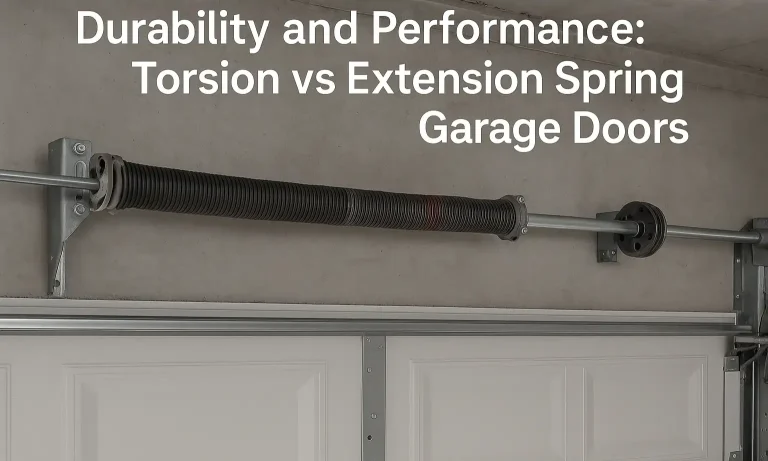 Torsion vs Extension Spring Garage Doors