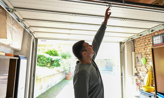 Track Block Method: How to Manually Close a Garage Door Without Power