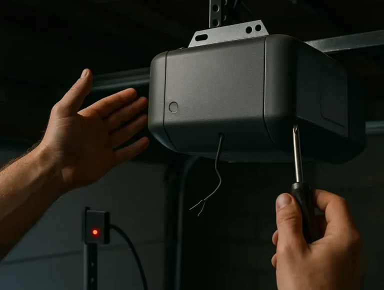 diy garage door opener troubleshooting photo