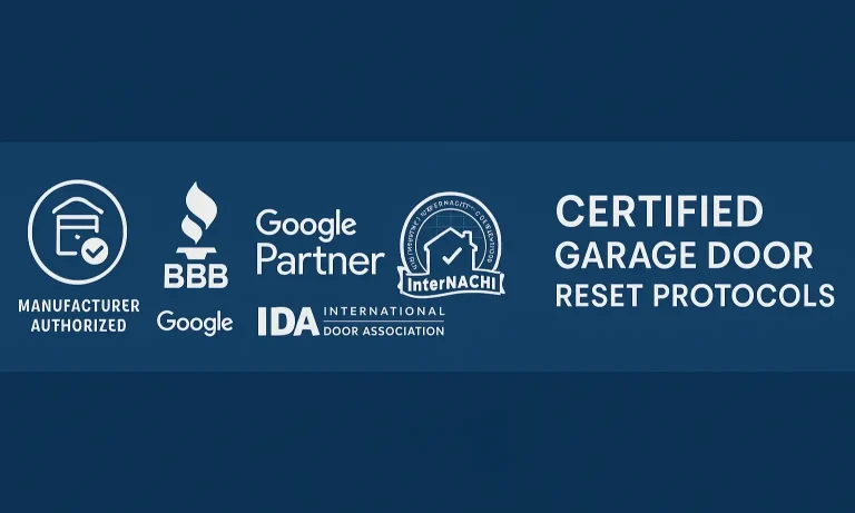 Trusted Garage Door Manufacturers and Certifications