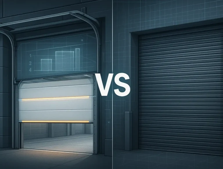 commercial industrial garage door systems photo