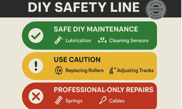 Understanding Garage Door Repair Risk Categories