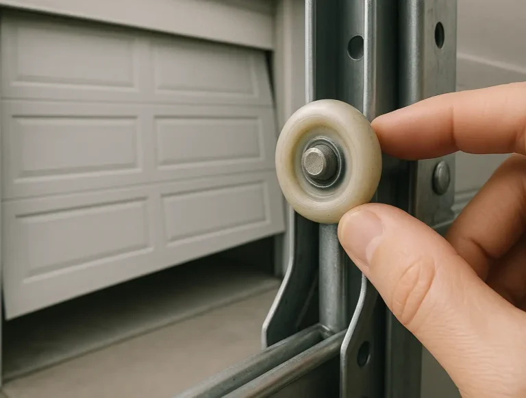 garage door roller play photo