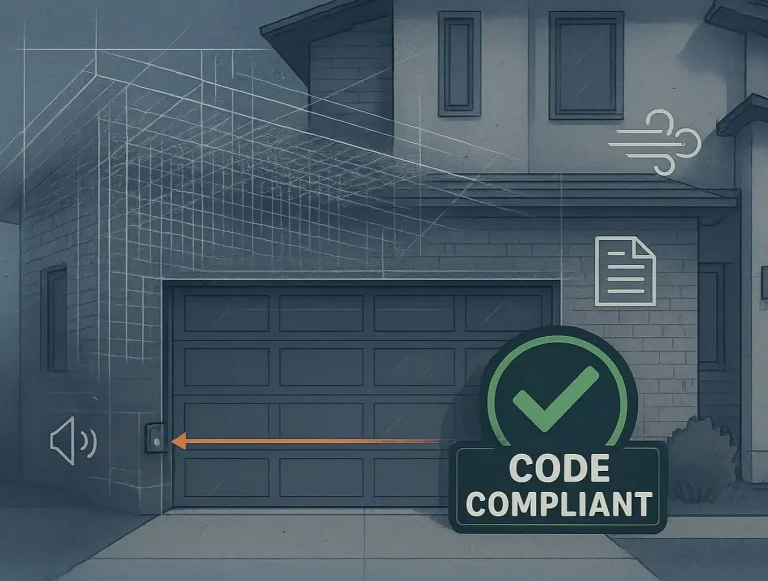 local building codes garage doors photo