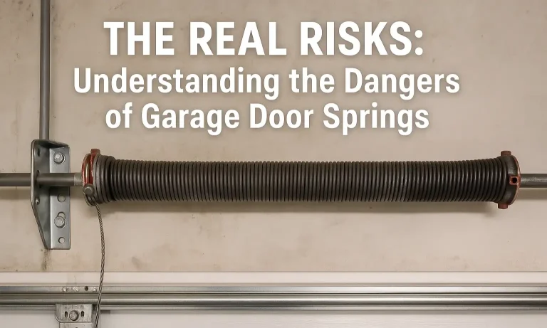 Understanding the Dangers of Garage Door Springs