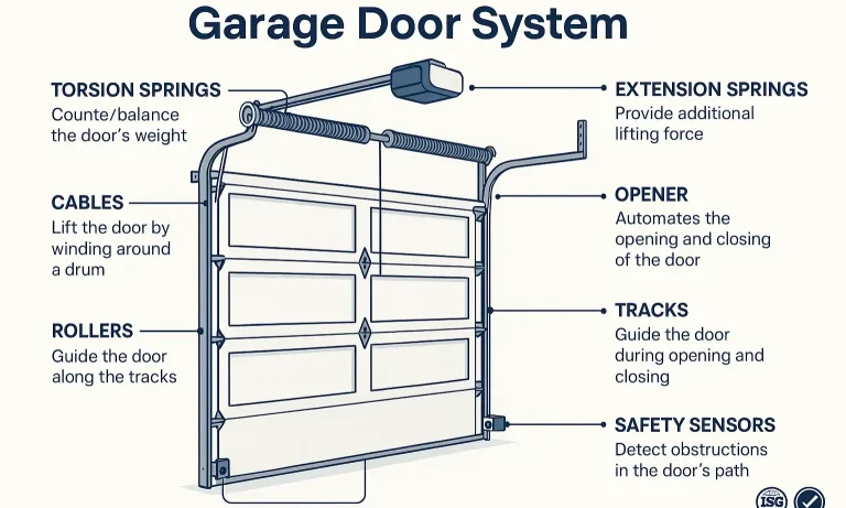 Understanding your garage door’s core parts is the first step to confident repair decisions.